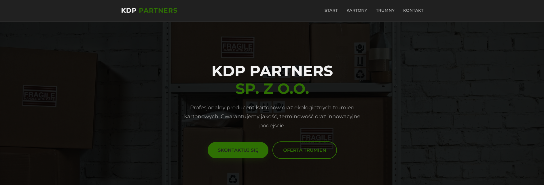 Nowoczesny wizerunek B2B i optymalizacja ścieżki klienta dla KDP Partners