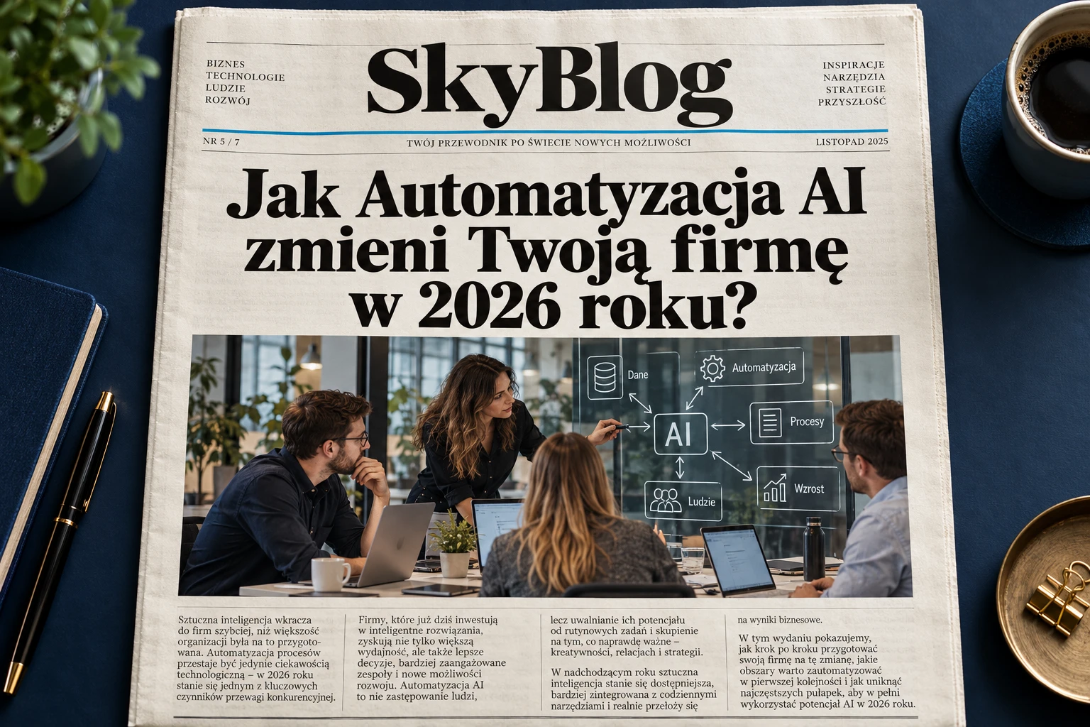 Jak Automatyzacja AI zmieni Twoją firmę w 2026 roku?